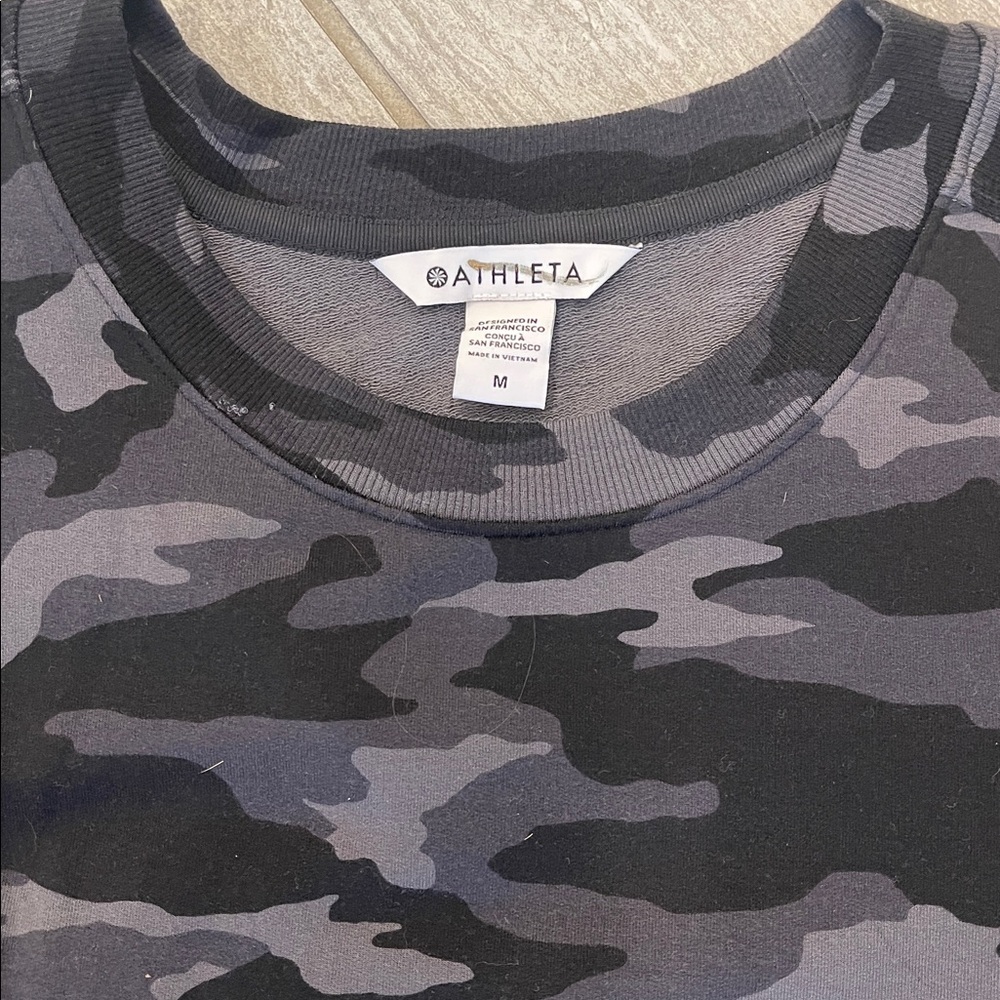 Athleta Camouflage Long Sleeve Balance Dress - Picture 4 of 5